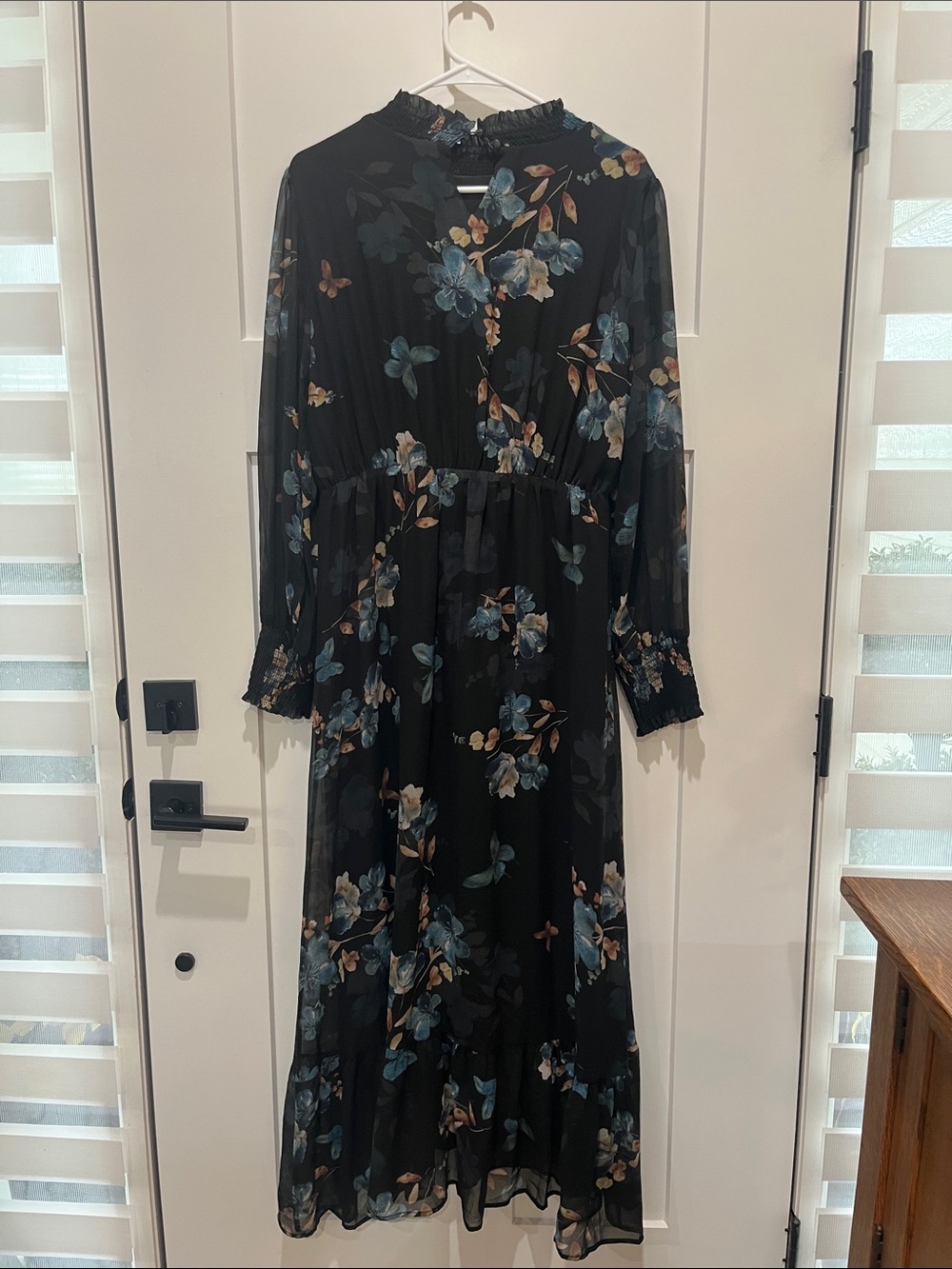Baltic Born Luciana Maxi Dress - Blue Floral Print - Picture 7 of 7